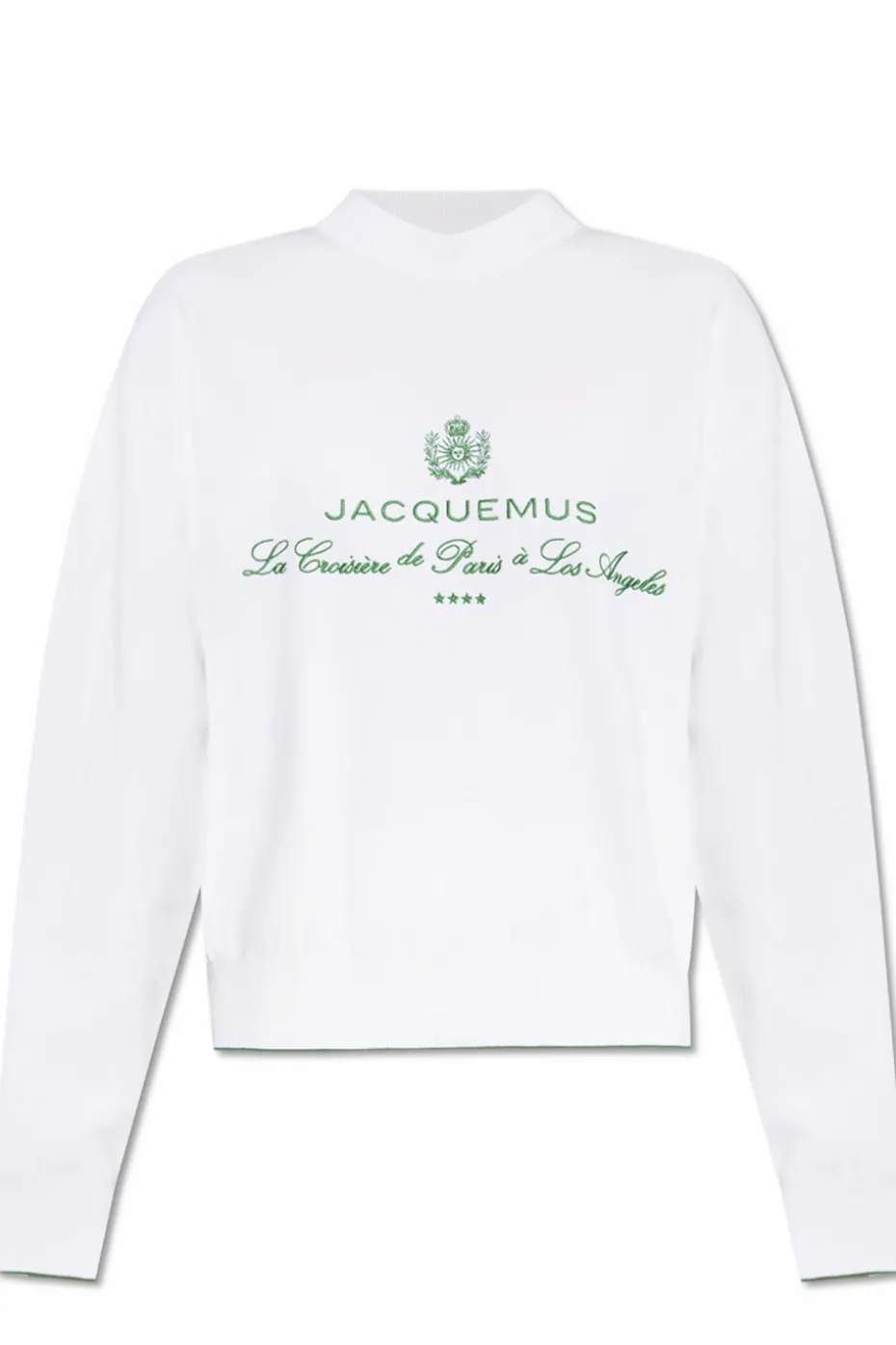 Jacquemus WHITE Sweater with logo