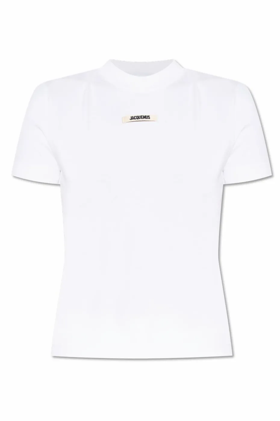 Jacquemus WHITE T-shirt with logo patch