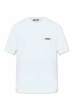 Jacquemus WHITE T-shirt with logo