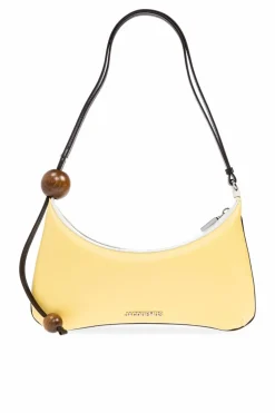 Jacquemus YELLOW Shoulder bag The Large Bisou Perle