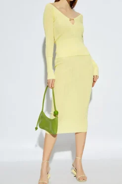Jacquemus YELLOW Skirt 'Pralu'