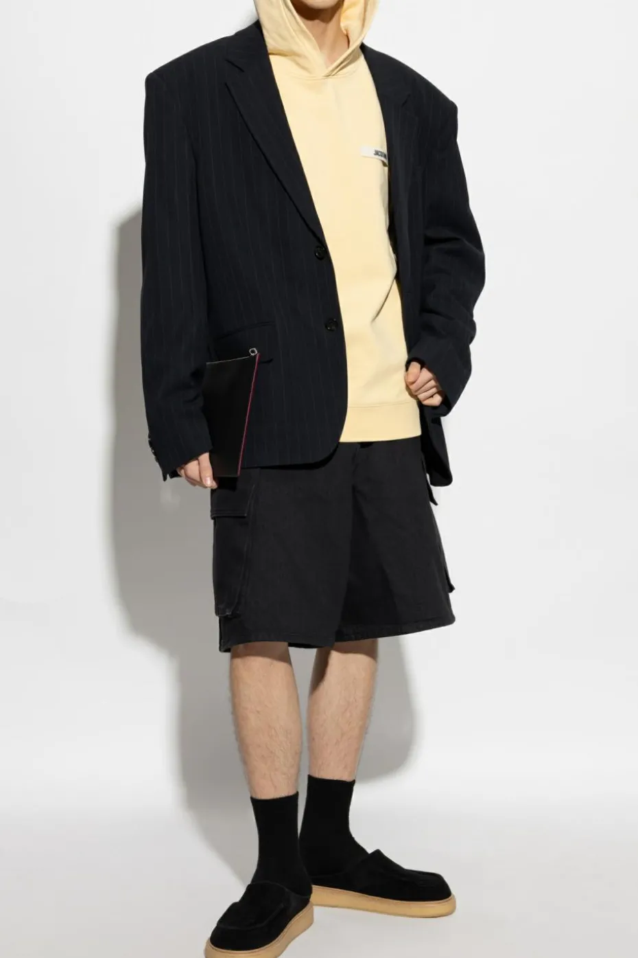 Jacquemus YELLOW Sweatshirt with Logo