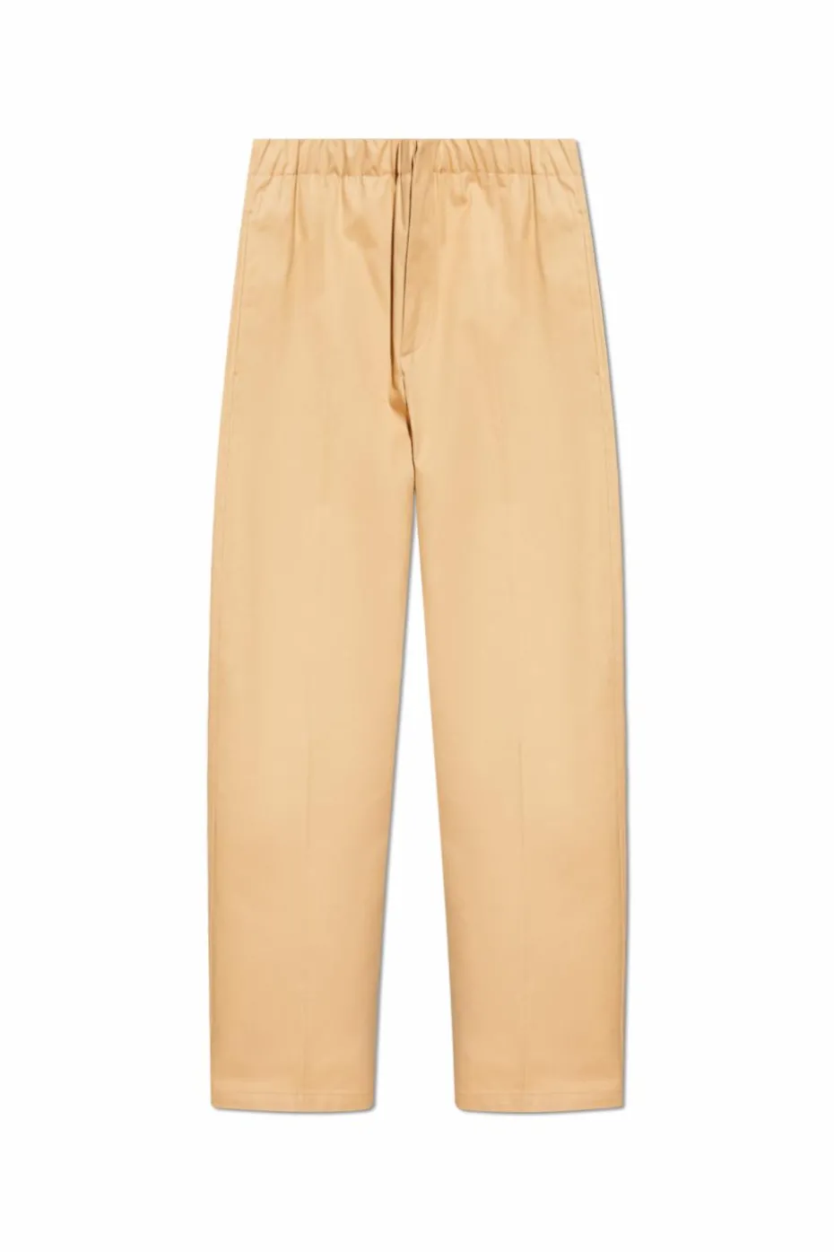 JIL SANDER beige Cotton pants