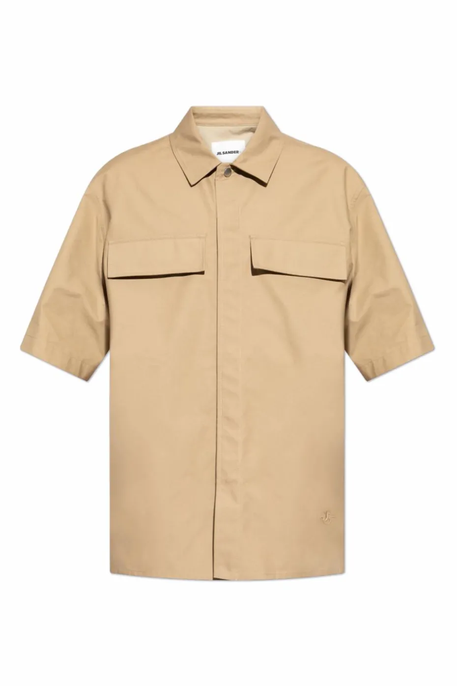JIL SANDER+ beige Short Sleeve Shirt