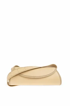 JIL SANDER beige Shoulder bag ‘Canollo Small’