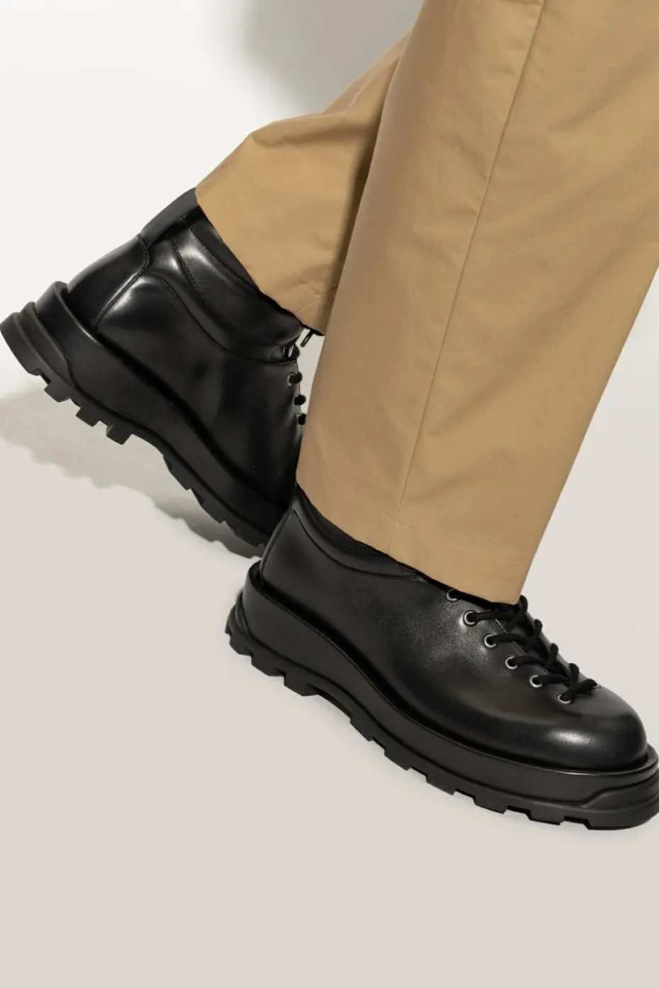 JIL SANDER+ BLACK Ankle boots