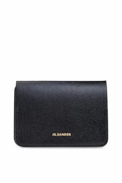 JIL SANDER BLACK Card case