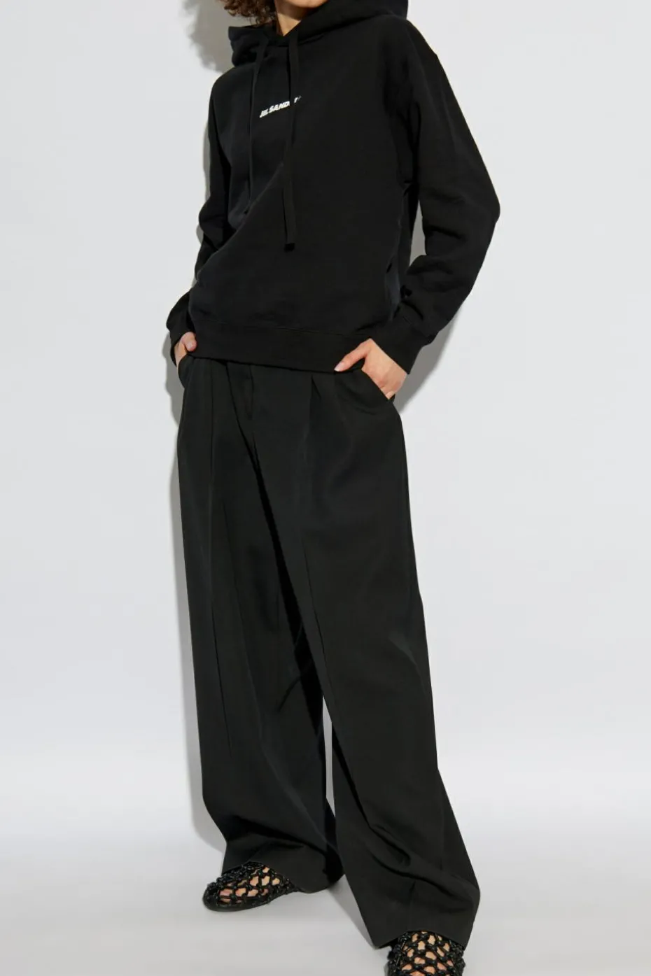JIL SANDER+ BLACK Hoodie