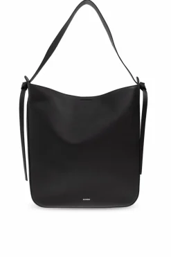 JIL SANDER BLACK Leather bag