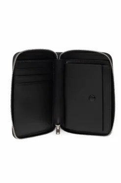 JIL SANDER BLACK Leather wallet