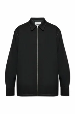 JIL SANDER BLACK Loose fit jacket