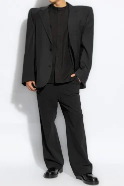 JIL SANDER BLACK ‘Monday PM’ Shirt