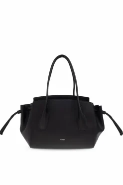 JIL SANDER BLACK Shopper-type bag