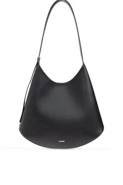 JIL SANDER BLACK Shoulder bag Eldorado Medium