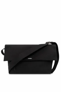 JIL SANDER+ BLACK Shoulder bag with logo