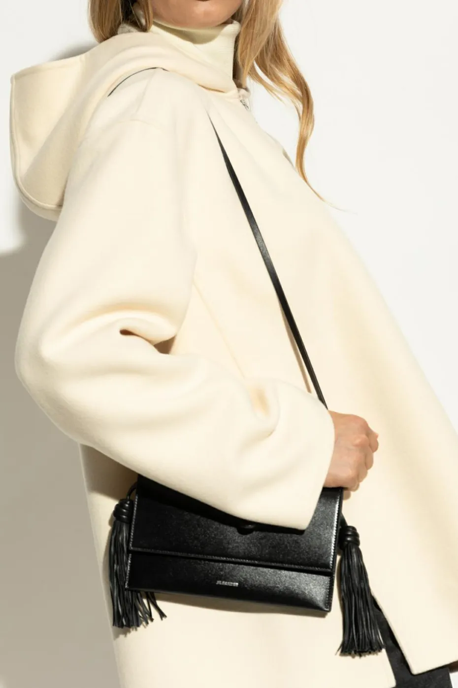 JIL SANDER BLACK Shoulder bag