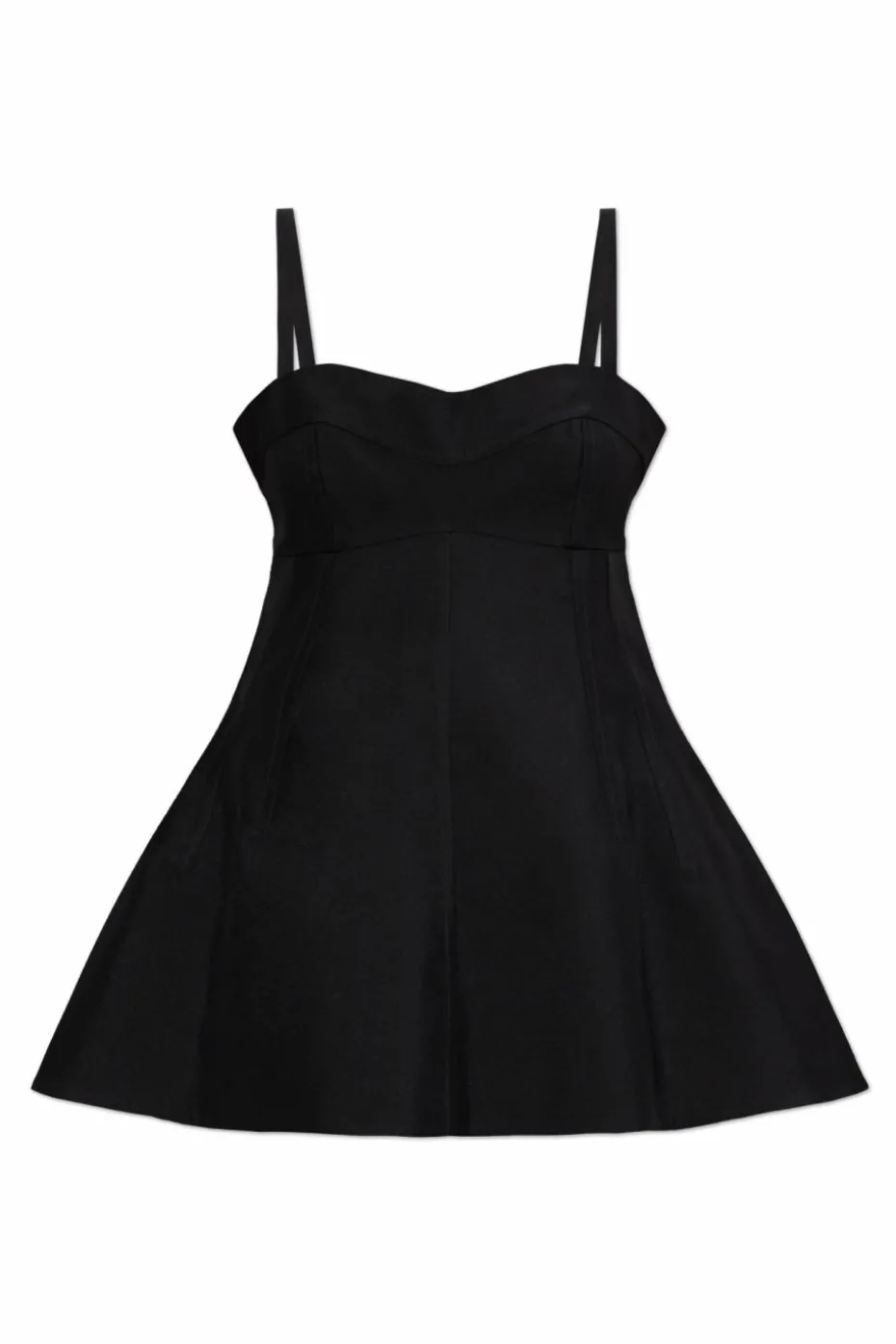 JIL SANDER BLACK Strappy dress