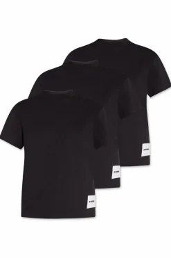 JIL SANDER+ BLACK T-shirt 3-pack