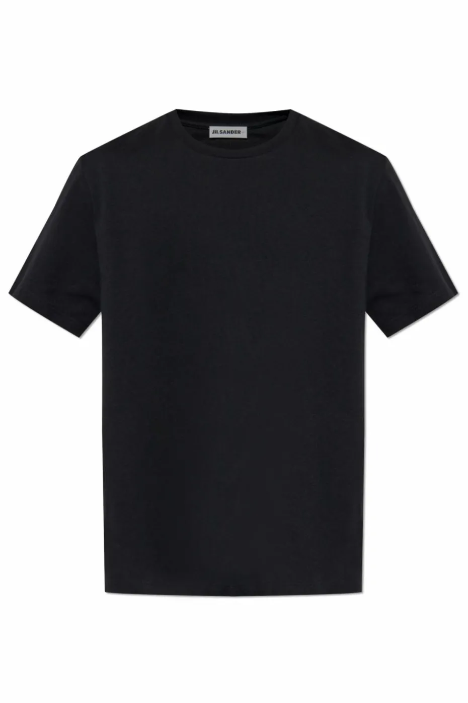 JIL SANDER+ BLACK T-shirt with logo