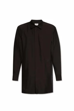 JIL SANDER BLACK ‘Tuesday PM’ relaxed-fitting shirt