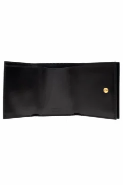 JIL SANDER BLACK Wallet with logo