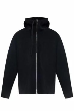 JIL SANDER BLACK Wool jacket