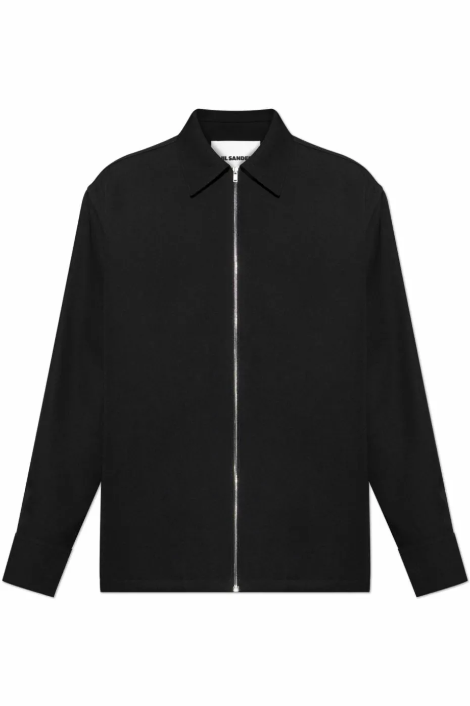 JIL SANDER BLACK Wool jacket