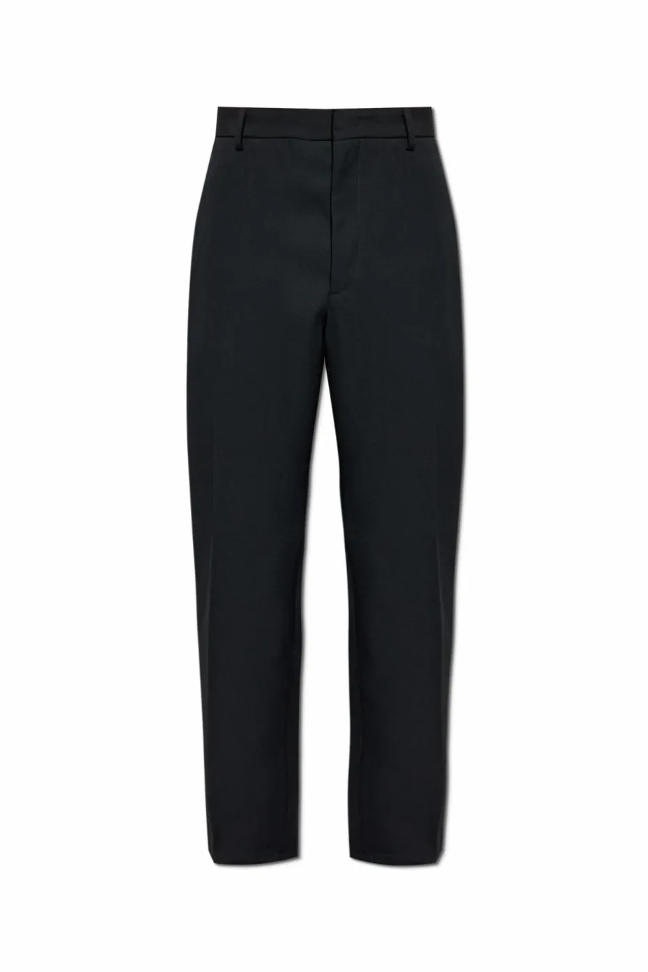 JIL SANDER BLACK Wool pants