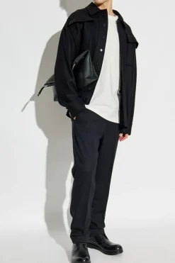 JIL SANDER+ BLACK Wool shirt