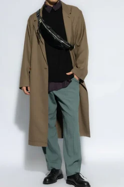 JIL SANDER BLACK Wool sweater