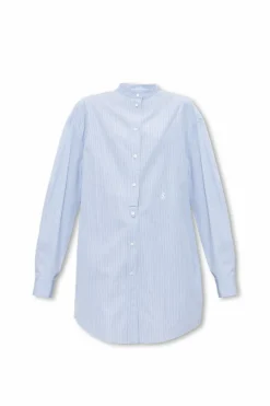 JIL SANDER BLUE Oversize shirt