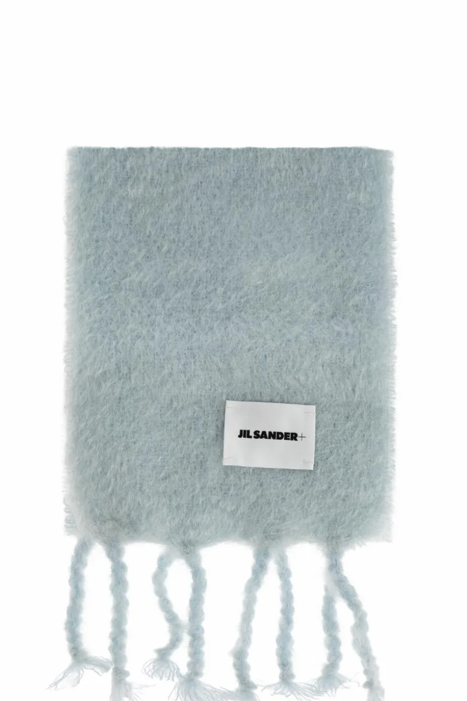 JIL SANDER+ BLUE Wool scarf
