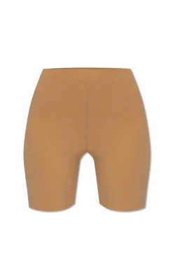 JIL SANDER BROWN High-waisted shorts