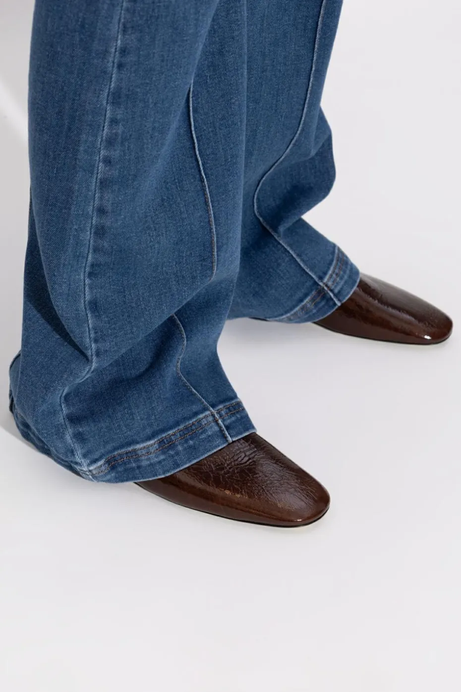 JIL SANDER BROWN Leather shoes