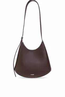 JIL SANDER BROWN Shoulder bag Eldorado Small