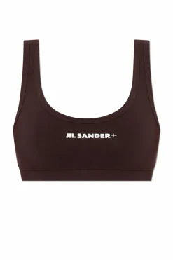 JIL SANDER+ BROWN Swimsuit top