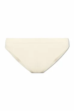 JIL SANDER+ cream Bikini briefs