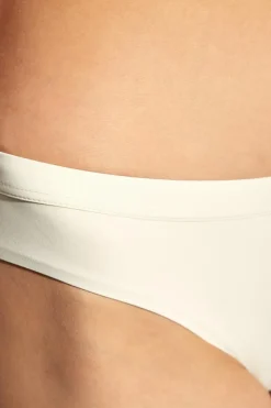 JIL SANDER+ cream Bikini briefs