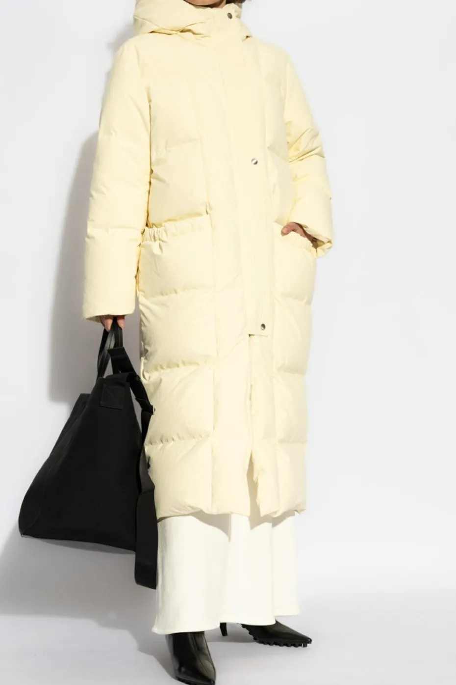 JIL SANDER+ cream Down jacket