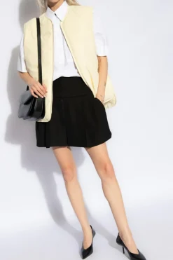 JIL SANDER+ cream Down vest