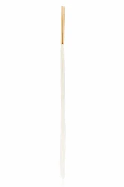 JIL SANDER cream Earrings with long tassels