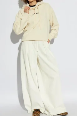 JIL SANDER+ cream Hoodie