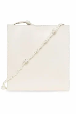 JIL SANDER cream Leather shoulder bag