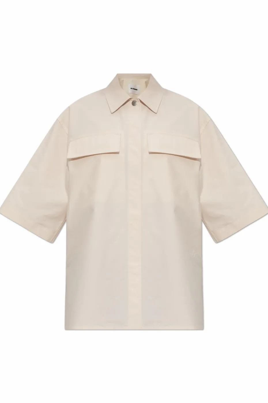 JIL SANDER+ cream Shirt with pockets