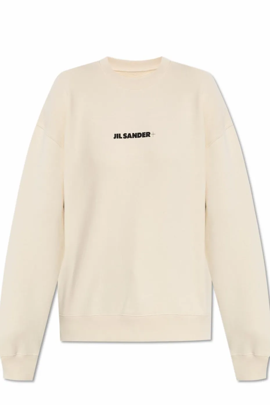 JIL SANDER+ cream Sweatshirt with logo
