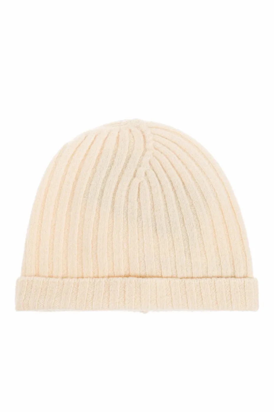 JIL SANDER cream Wool beanie