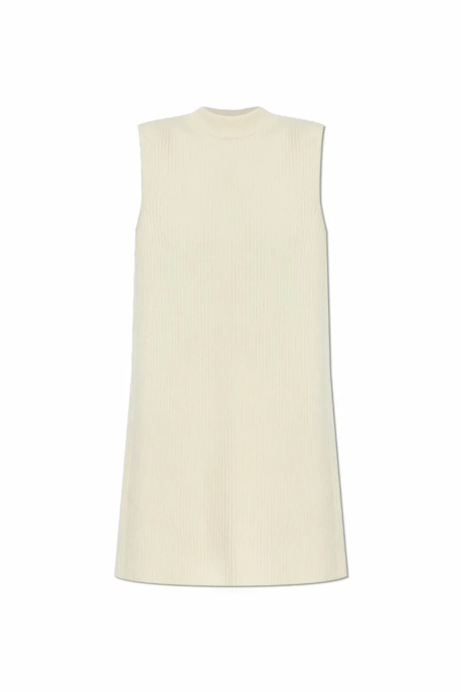 JIL SANDER cream Wool vest