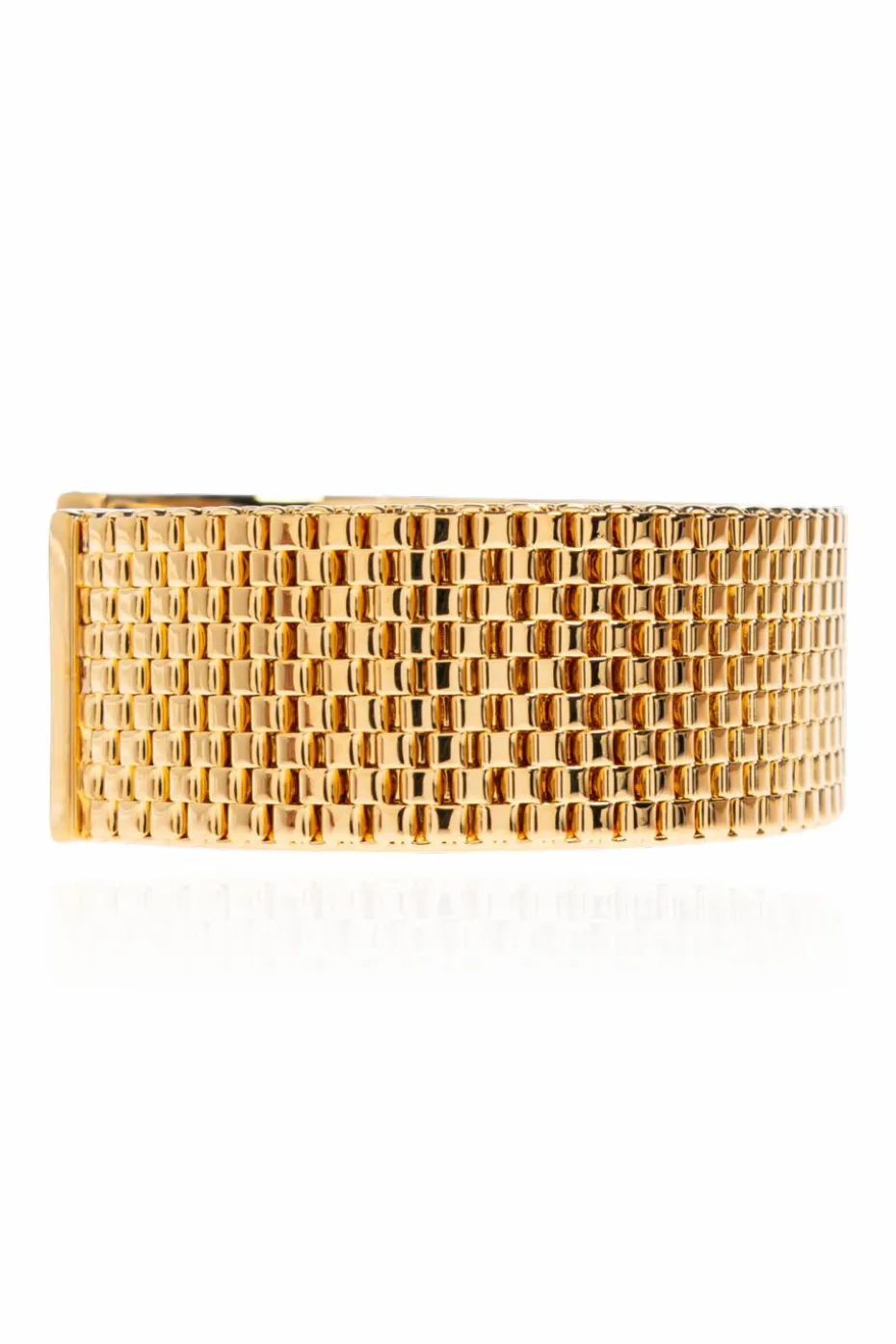 JIL SANDER GOLD Brass bracelet