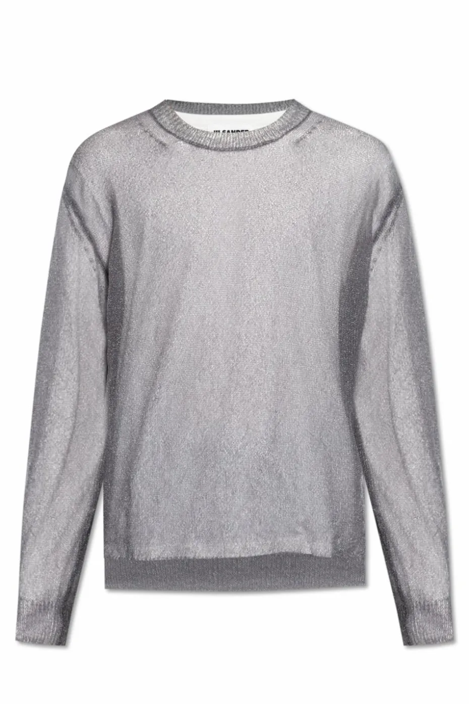 JIL SANDER GREY Double-layer top
