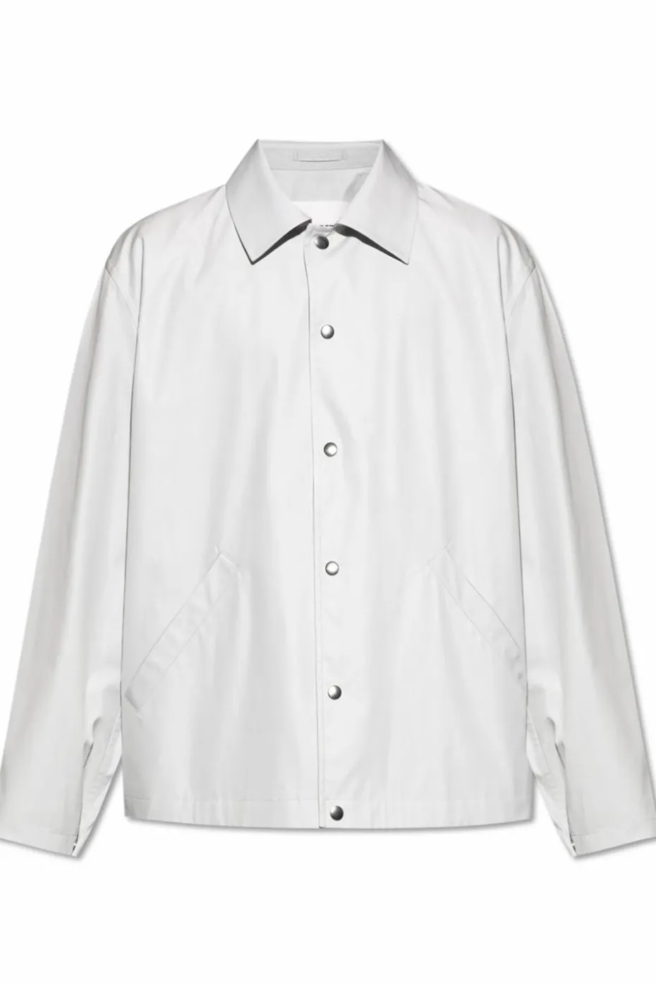 JIL SANDER GREY Jacket with logo